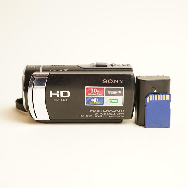 Sony Handycam HDR-CX190 Camcorder | HD Video | Tested & Working