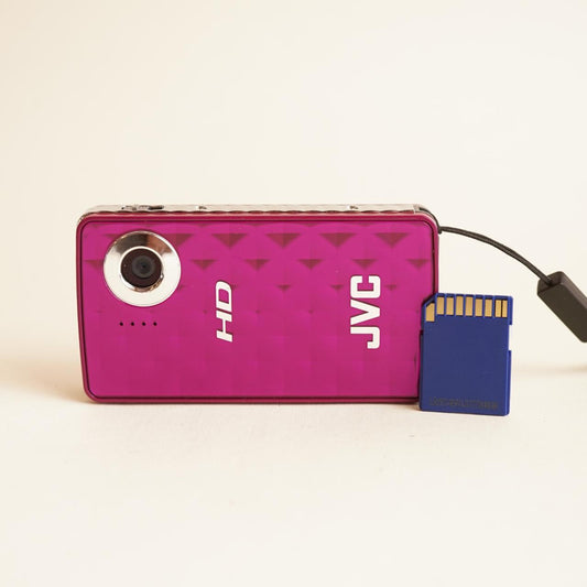 JVC GC-FM1VU Digital Camcorder | Tested & Working | Pink