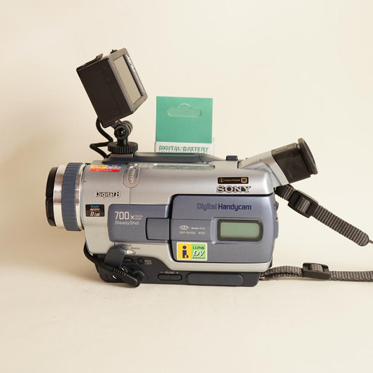 Sony Handycam DCR-TRV330 Digital8 Camcorder with Tapeless Setup | Camcorder | Tested & Working | Silver