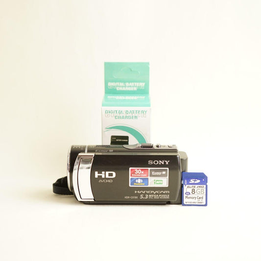 Sony Handycam HDR-CX190 Digital Camcorder | Read Description | Black