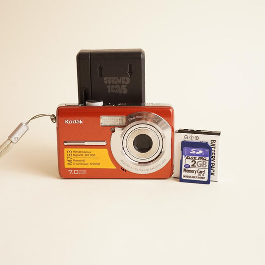 Kodak EasyShare M753 Digital Camera | 7MP | Tested & Working | Orange