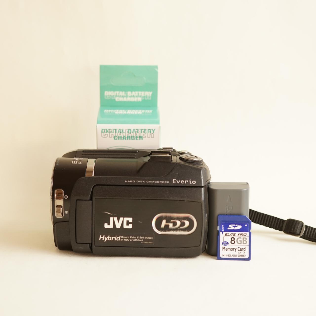 JVC Everio GZ-MG555U Digital Camcorder | Tested & Working | Black