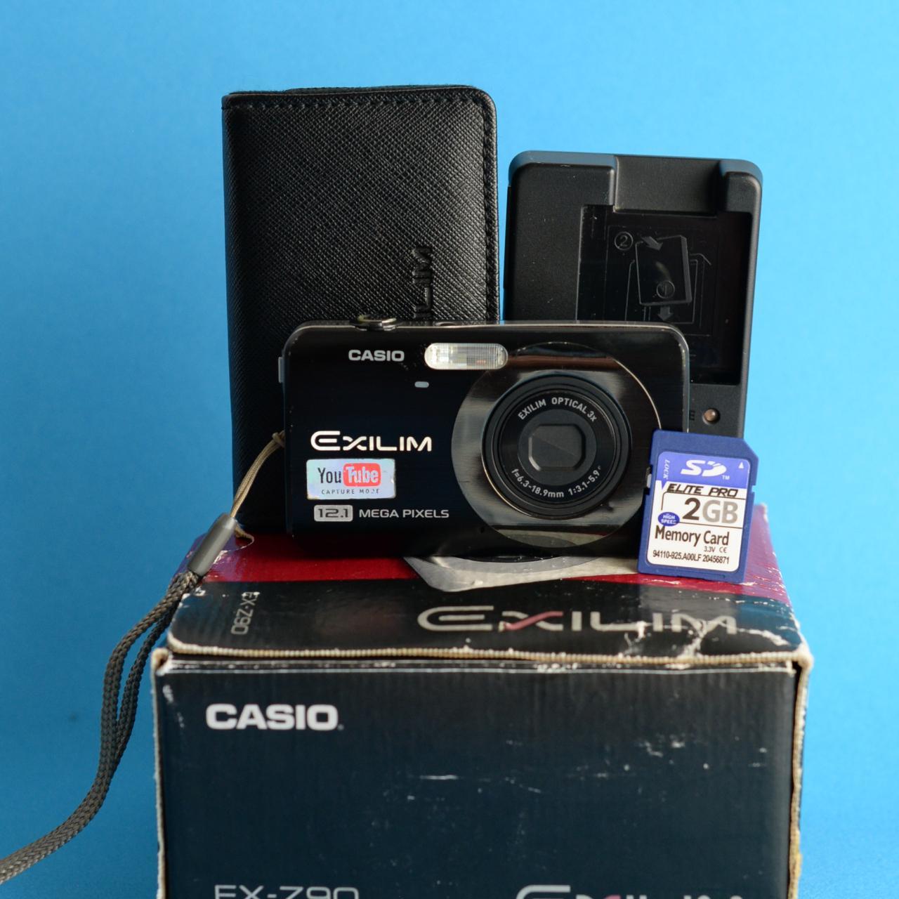 Casio Exilim EX-Z90 | 12.1MP Digital camera with a SD Card | Black