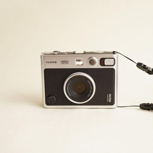 Fujifilm Instax Mini Evo Instant Camera | Hybrid Digital + Instant | Tested & Working | Black & Silver