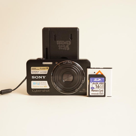 Sony Cyber-shot DSC-WX50 Digital Camera | 16.2MP | Tested & Working | Black