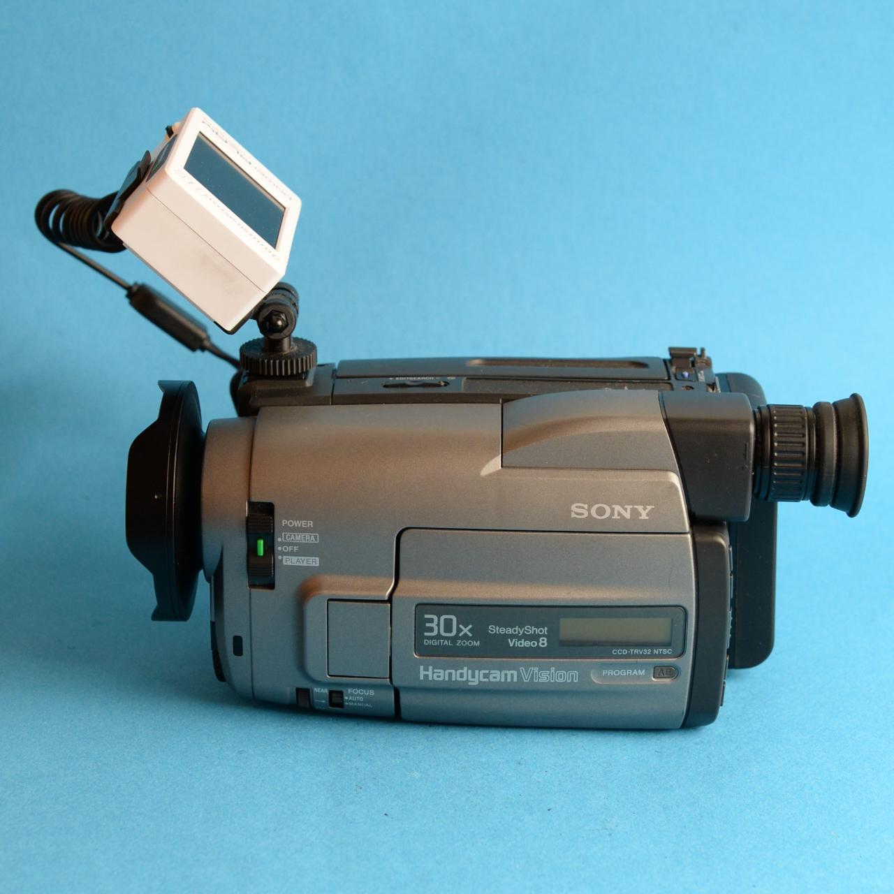 Sony CCD-TRV32 Handycam with Tapeless Accessories | Camcorder | Tested & Working | Grey