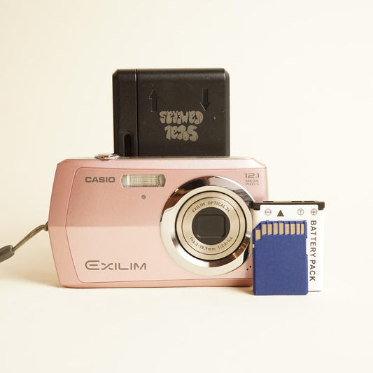 Casio Exilim EX-Z16 Camera | 12.1MP | Tested & Working | Pink