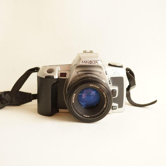 Minolta Maxxum HTsi Plus Film Camera | 35mm SLR | Tested & Working | Black