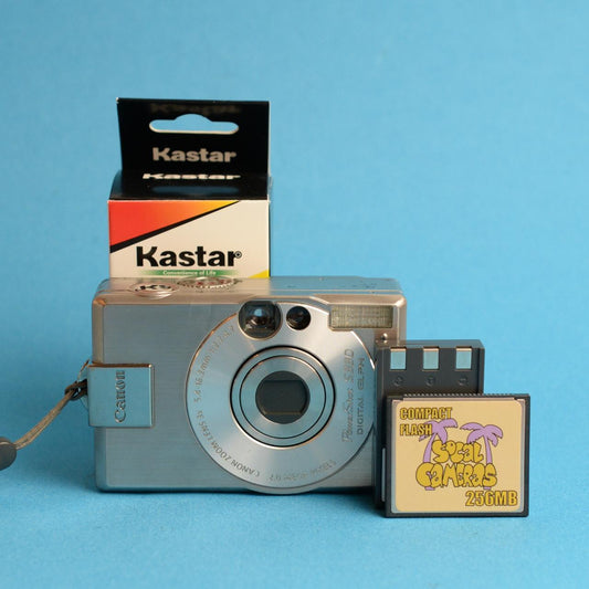 Canon PowerShot S330 Digital Camera | 2.0MP | Tested & Working | Silver