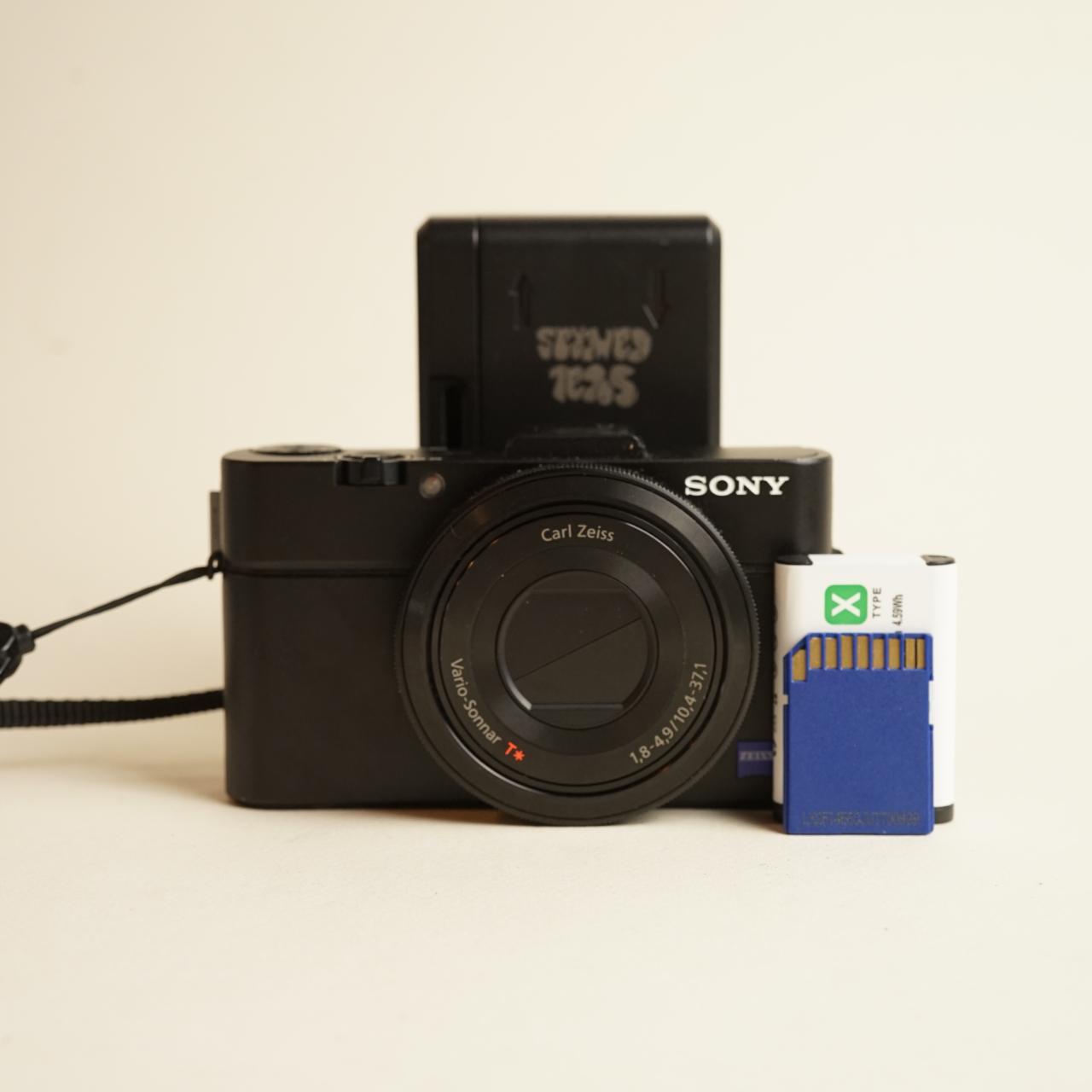 Sony CyberShot RX100 II Digital Camera | 20.2MP | Tested & Working | Black