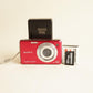 Sony Cyber-shot DSC-W230 Digital Camera | 12.1MP | Tested & Working | Red