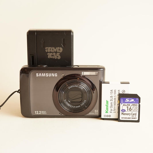 Samsung SL502 Digital Camera | 12.2MP | Tested & Working | Grey