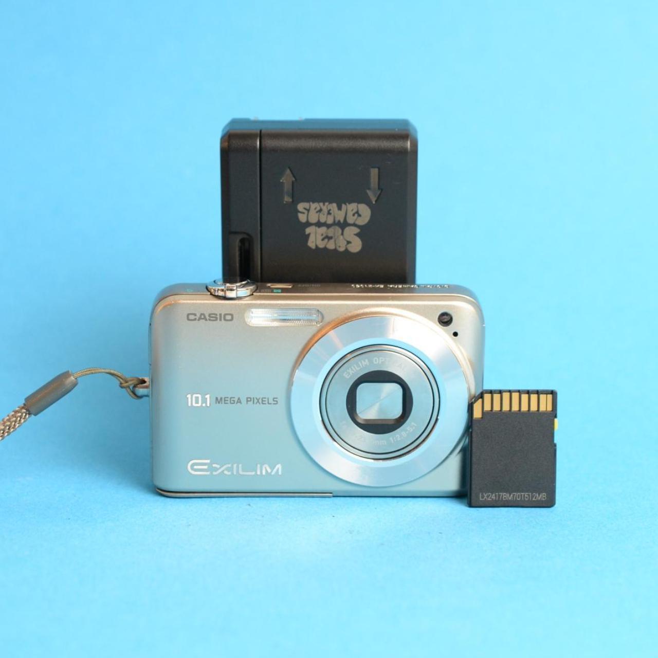 Casio Exilim EX-Z1050 Digital Camera | 10.1MP | Test & Working | Silver