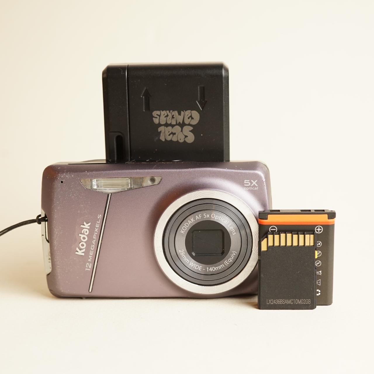 Kodak EasyShare M550 Digital Camera | 12MP | Tested & Working | Purple