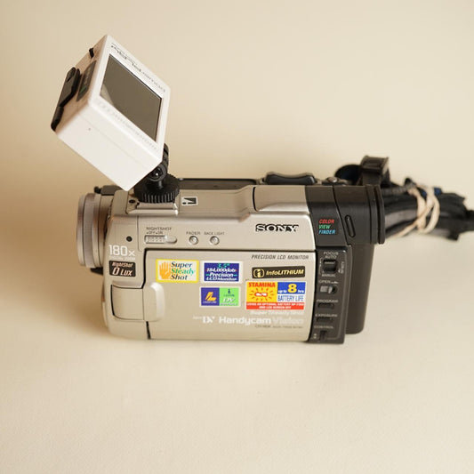 Sony Handycam DCR-TRV9 Tapeless Mini DV Camcorder Setup | Tested & Working | Silver