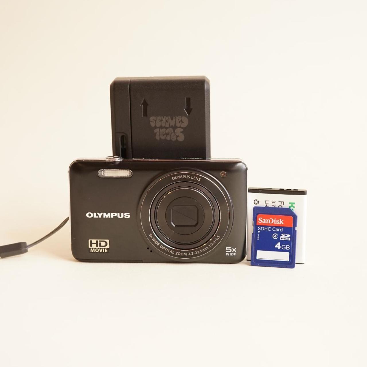 Olympus VG-160 Digital Camera | 14MP | Tested & Working | Black