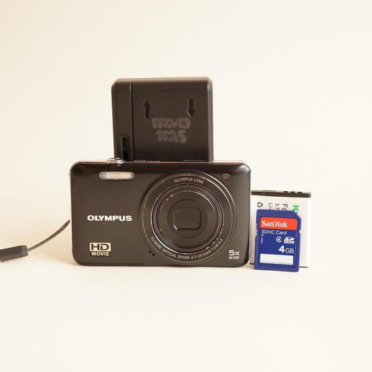 Olympus VG-160 Digital Camera | 14MP | Tested & Working | Black