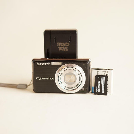 Sony Cyber-shot DSC-S980 Digital Camera | 12.1MP | Tested & Working | Black