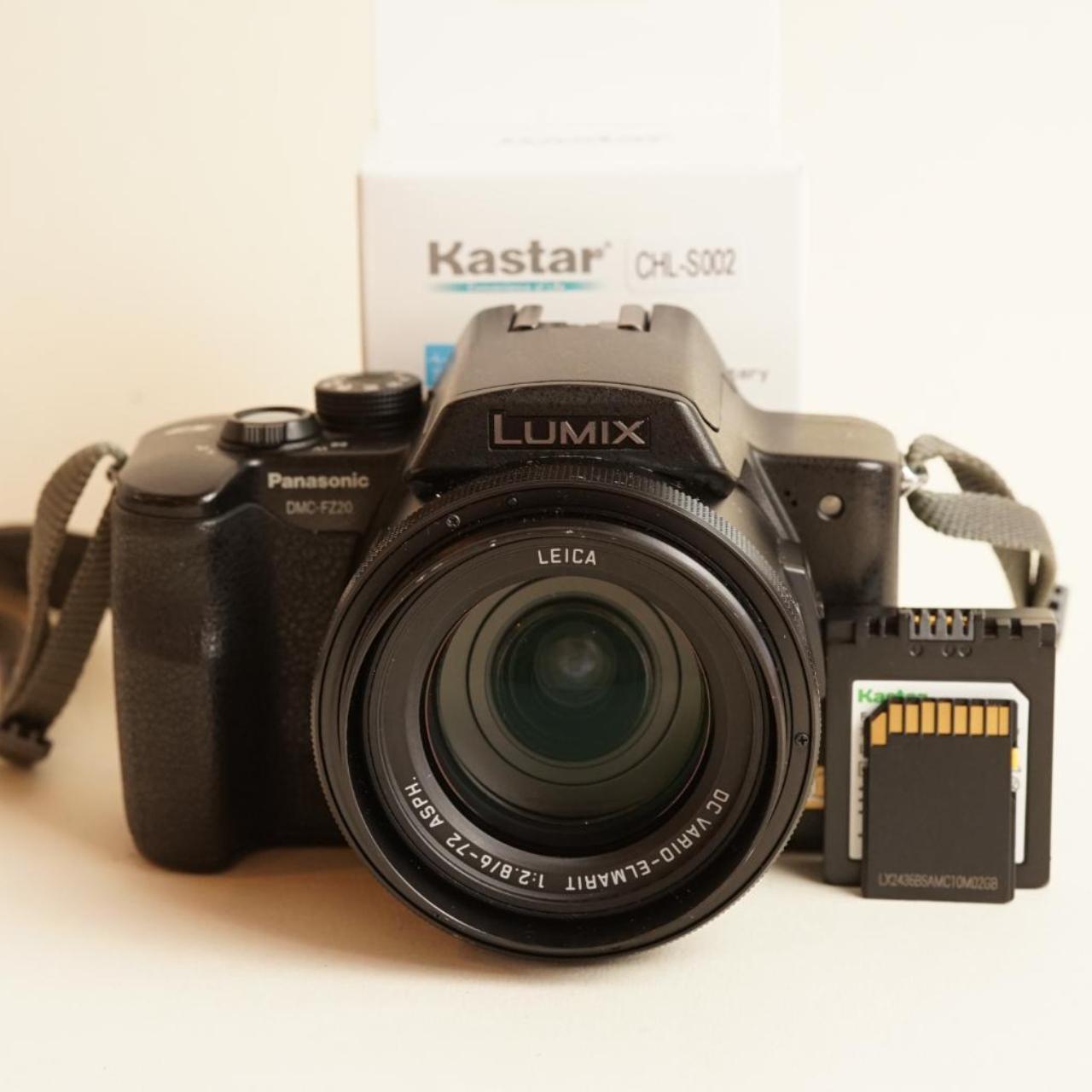 Panasonic Lumix DMC-FZ20 Digital Camera | 5MP | Tested & Working | Black