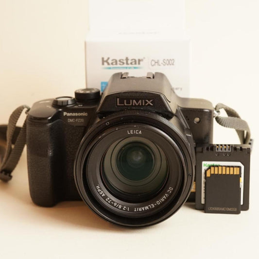 Panasonic Lumix DMC-FZ20 Digital Camera | 5MP | Tested & Working | Black