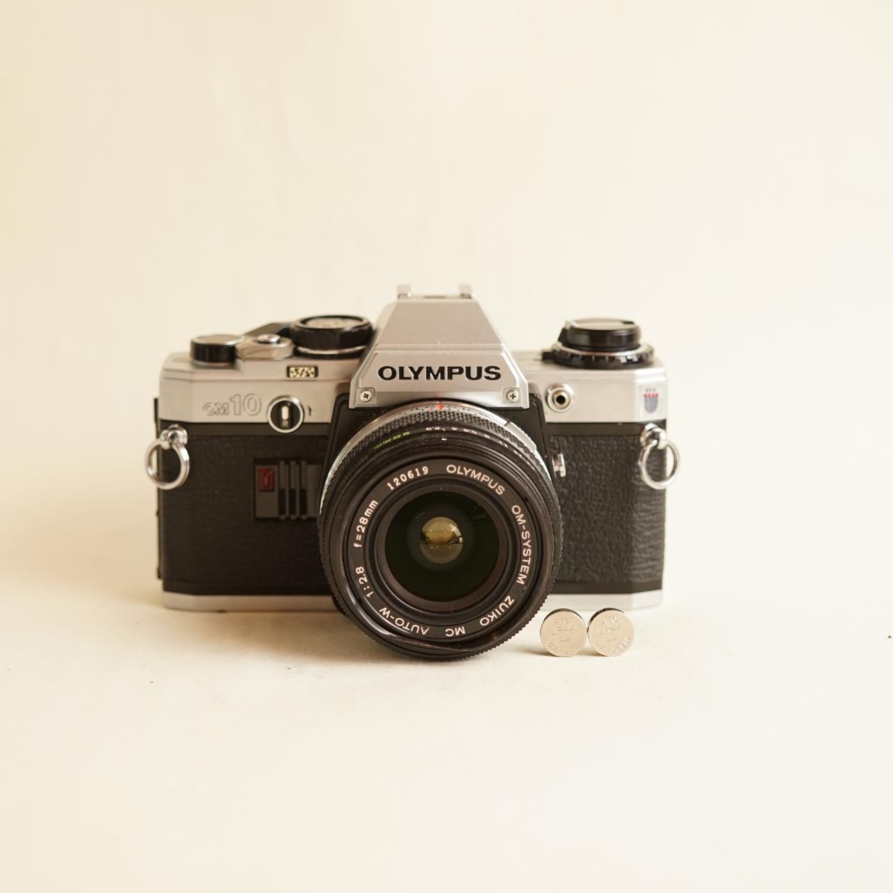 Olympus OM-10 Film Camera | 35mm SLR | Tested & Working | Grey & Black