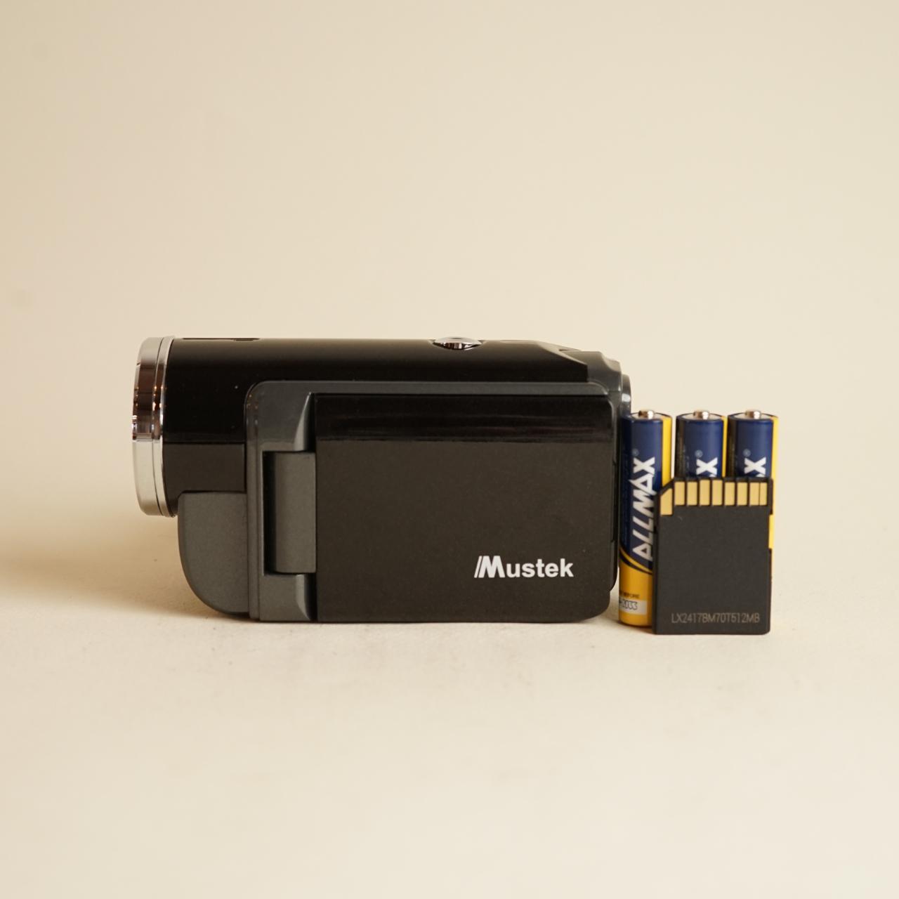 Mustek Digital Camcorder | Tested & Working | Black