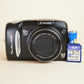 Canon PowerShot SX120 IS | 10MP Digital camera with SD card | Black