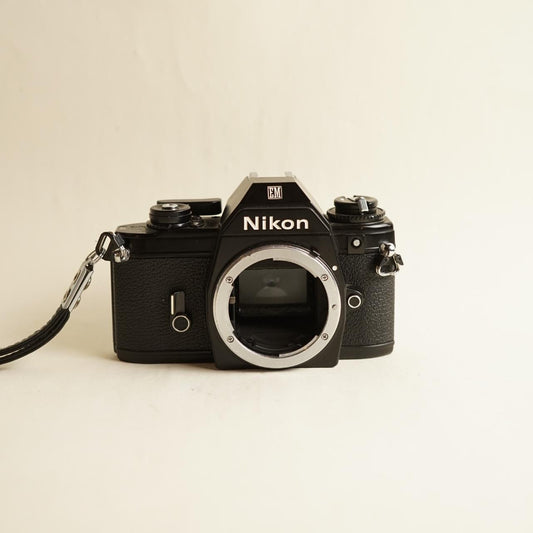Nikon EM Film Camera | 35mm SLR | Tested & Working | Black