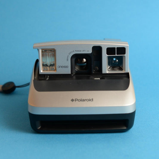 Polaroid One 600 Instant Camera | Tested & Working | Silver