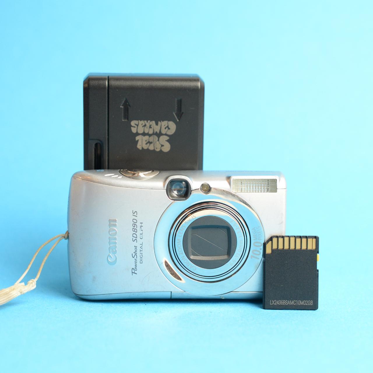 Canon PowerShot SD890 IS Digital Camera | 10.0MP | Read Description | Silver