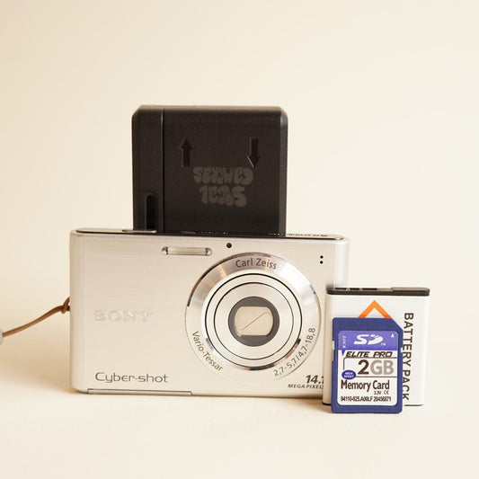 Sony Cyber-shot DSC-W330 Digital Camera | 14.1MP | Tested & Working | Silver