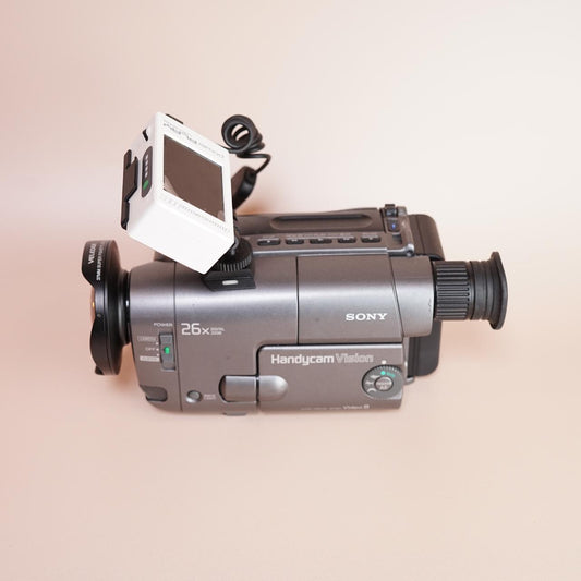 Sony Handycam DCR-TRV12 | Tapeless Video8 Camcorder Setup | Tested & Working | Silver