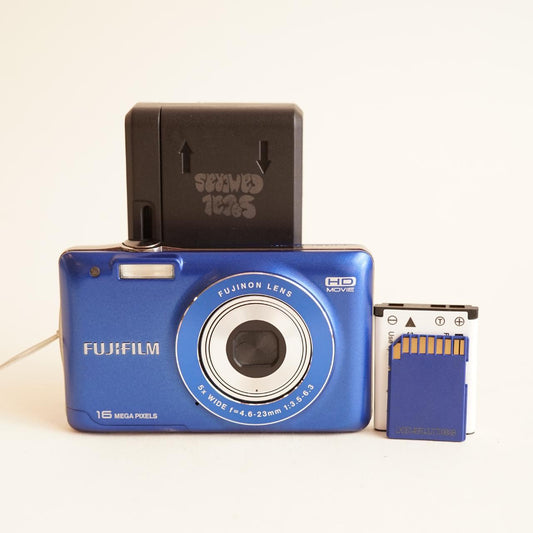 Fujifilm FinePix JX580 Digital Camera | 16MP | Tested & Working | Blue
