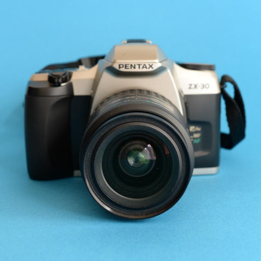 Pentax ZX-30 | 35mm SLR Film Camera | Silver