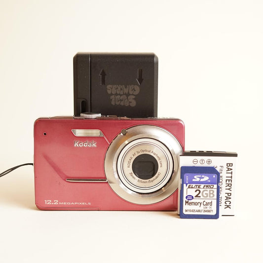 Kodak EasyShare M341 Digital Camera | 12.2MP | Tested & Working | Pink