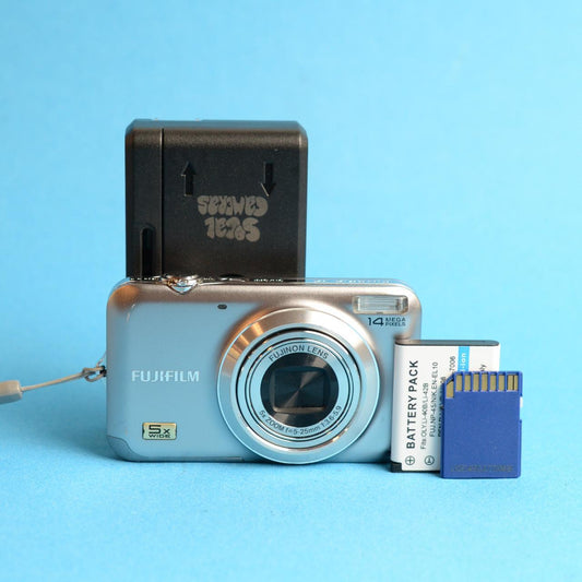 Fujifilm FinePix JX250 Digital Camera | 14MP | Tested & Working | Silver
