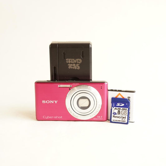 Sony Cyber-shot DSC-W530 Digital Camera | 14.1MP | Tested & Working | Pink