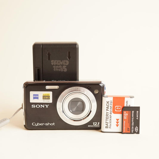 Sony Cyber-shot DSC-W230 Digital Camera | 12.1MP | Tested & Working | Black