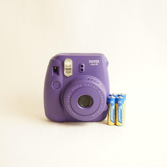 Fujifilm Instax Mini 8 Instant Camera | Tested & Working | Purple
