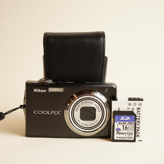 Nikon Coolpix S630 Digital Camera | 12MP | Tested & Working | Black