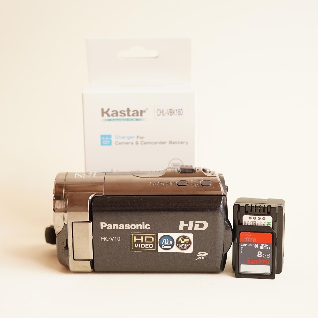 Panasonic HC-V10 Digital Camcorder | Tested & Working | Black
