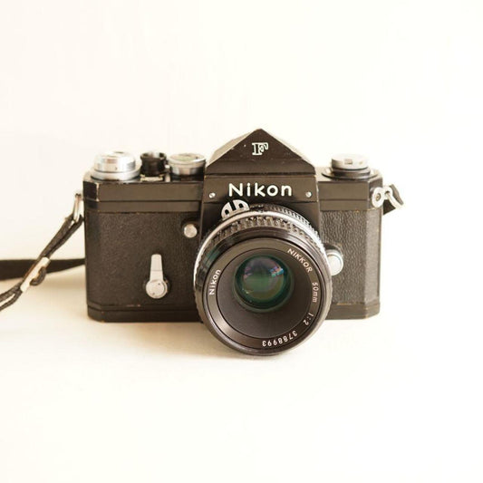 Nikon F | Fully CLA'd | 35mm Film Camera | Tested & Working | Black