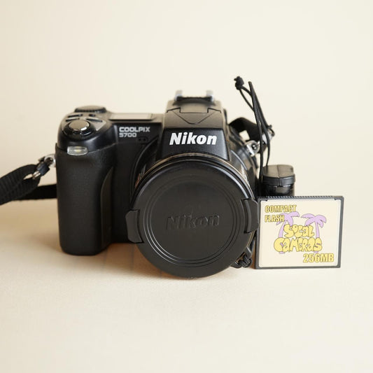 Nikon Coolpix 5700 Digital Camera | 5MP | Tested & Working | Black