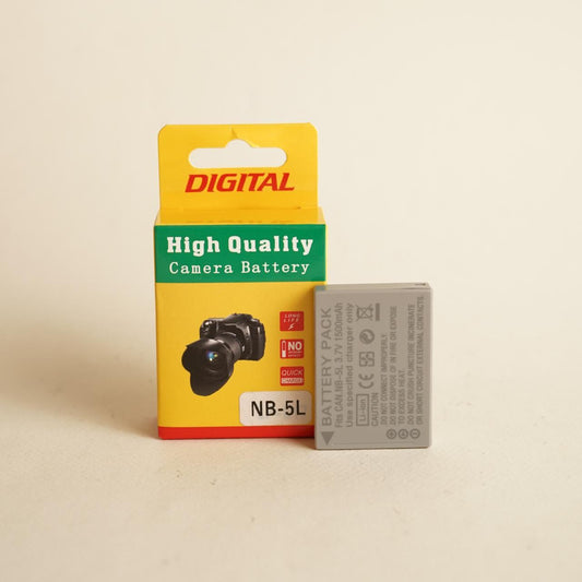 Canon NB-5L Camera Battery | NEW | Rechargeable Li-Ion