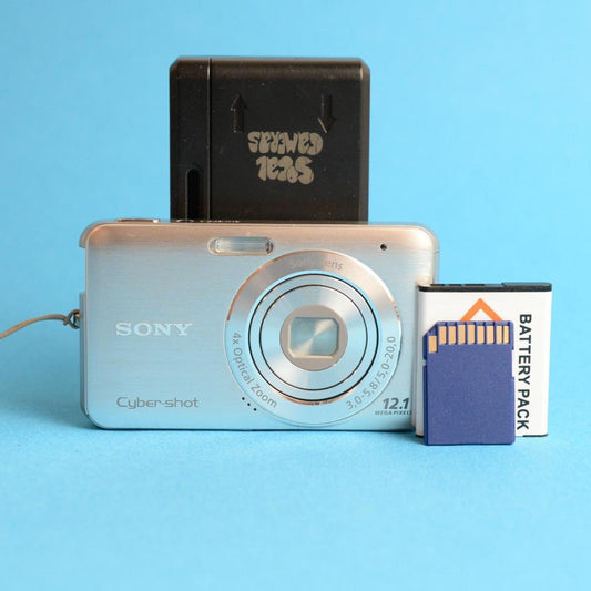 Sony CyberShot DSC-W310 Digital Camera | 12.1MP | Tested & Working | Silver