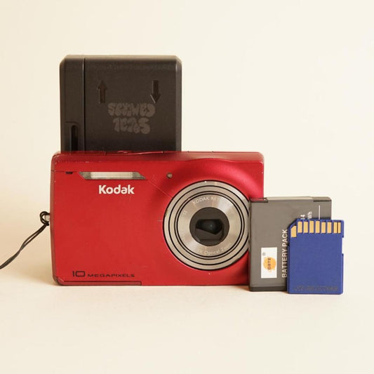 Kodak EasyShare M1033 Digital Camera | 10MP | Tested & Working | Red