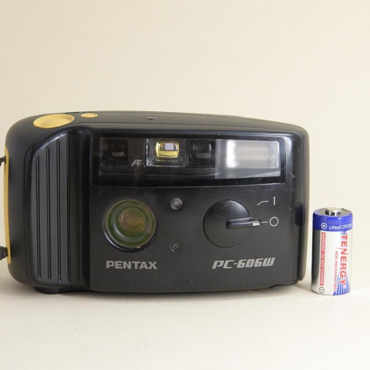 Pentax PC-606W | 35mm Film Camera | Point and Shoot | Tested & Working