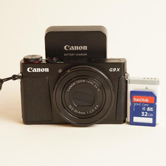 Canon PowerShot G9X Digital Camera | 20MP | Tested & Working | Silver