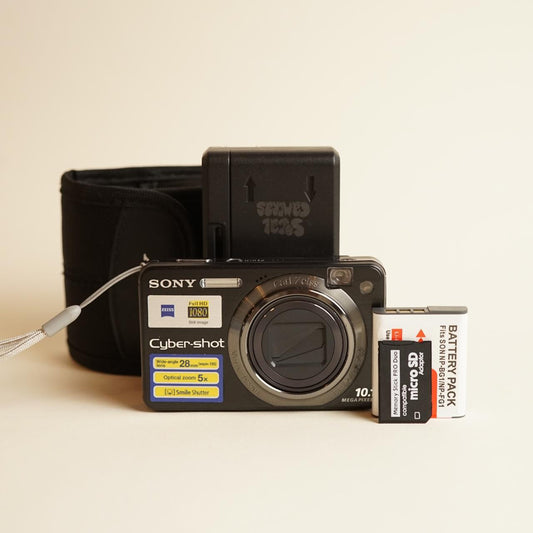 Sony Cyber-shot DSC-W170 Digital Camera | 10.1MP | Tested & Working | Black