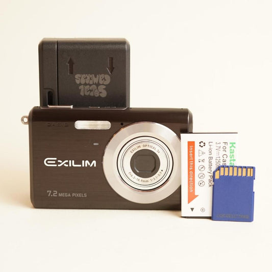 Casio Exilim EX-Z70 Digital Camera | 7.2MP | Tested & Working | Black